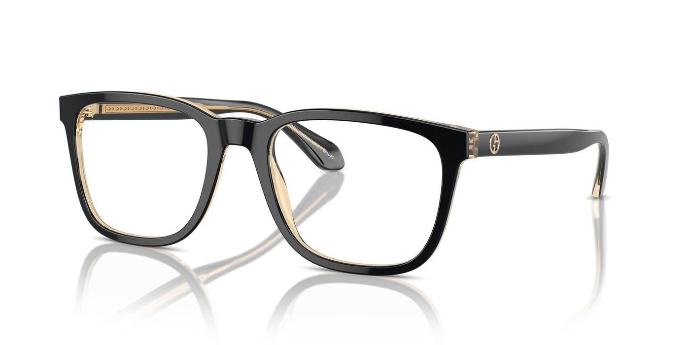 Giorgio Armani AR7255 Top Black-Transparent Orange #colour_top-black-transparent-orange