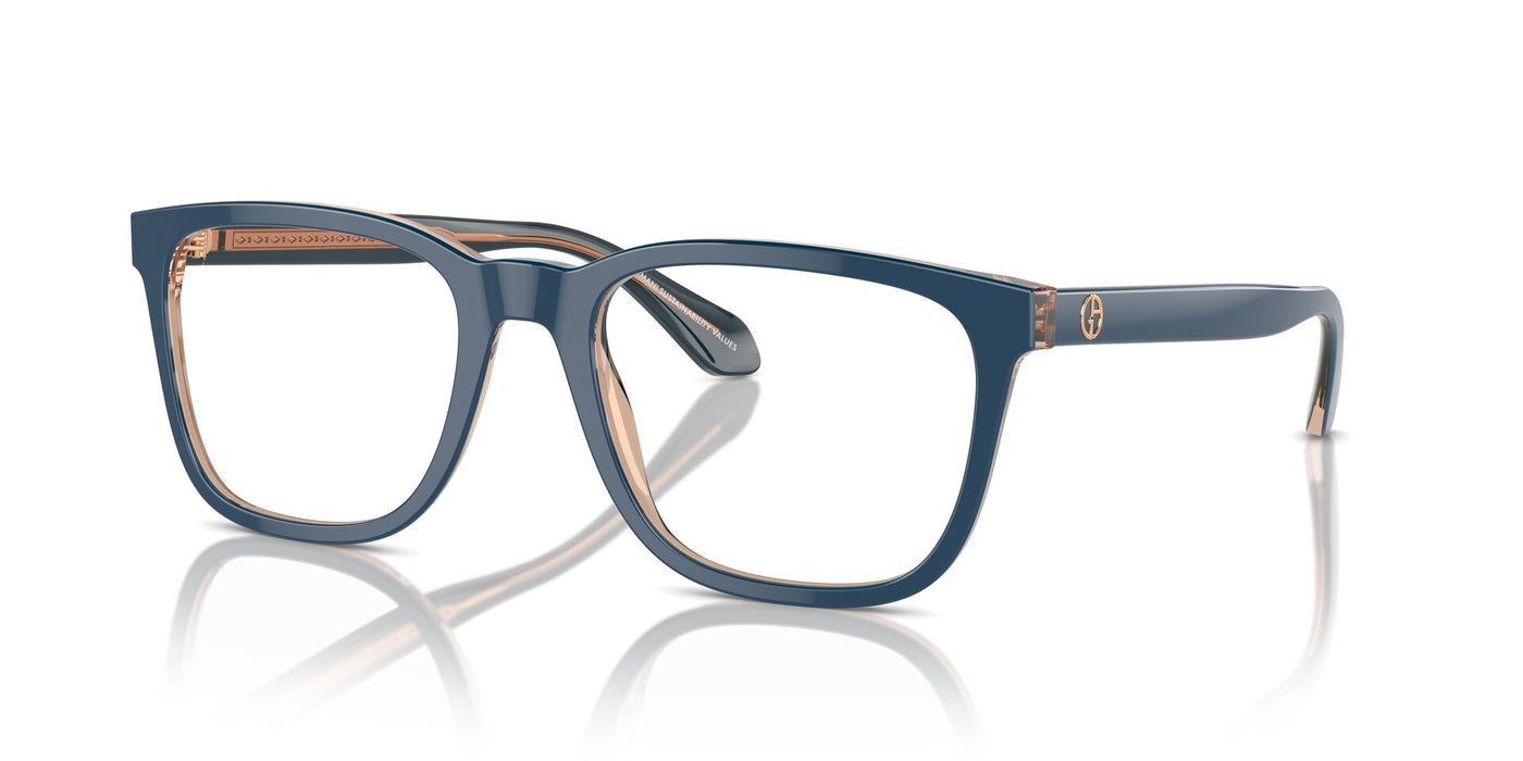 Giorgio Armani AR7255 Top Blue-Transparent Brown #colour_top-blue-transparent-brown