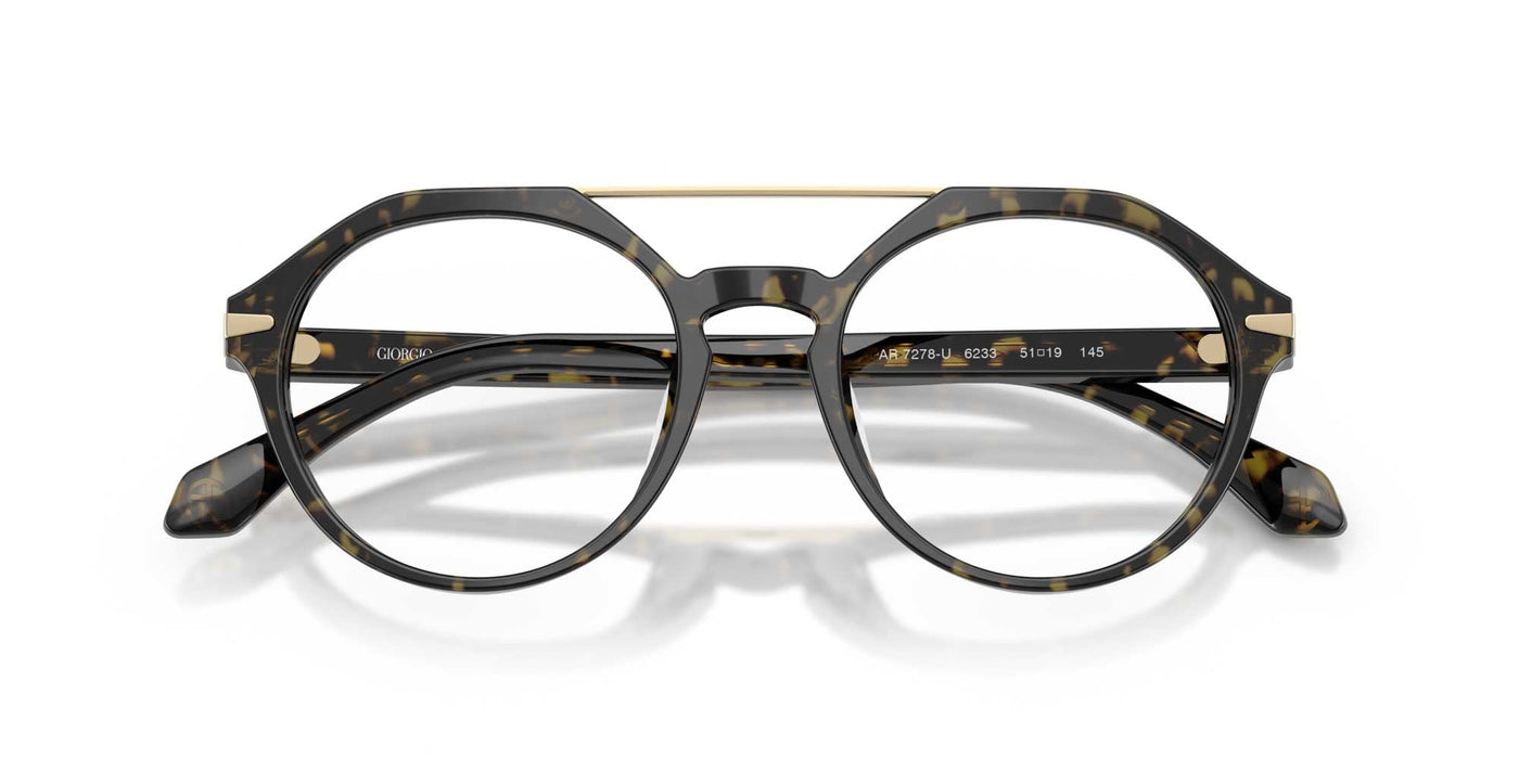 Giorgio Armani AR7278U Green Havana #colour_green-havana