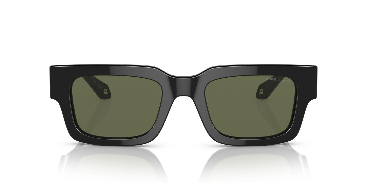 Giorgio Armani AR8184U Black/Green Polarised #colour_black-green-polarised