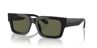 Giorgio Armani AR8184U Black/Green Polarised #colour_black-green-polarised