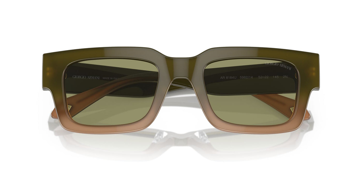 Giorgio Armani AR8184U Gradient Green/Brown/Green #colour_gradient-green-brown-green