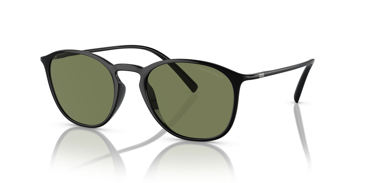 Giorgio Armani AR8186U Shiny Black/Green #colour_shiny-black-green