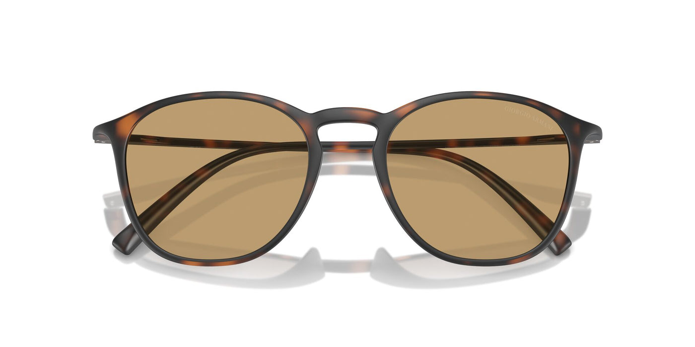 Giorgio Armani AR8186U Havana/Dark Brown #colour_havana-dark-brown