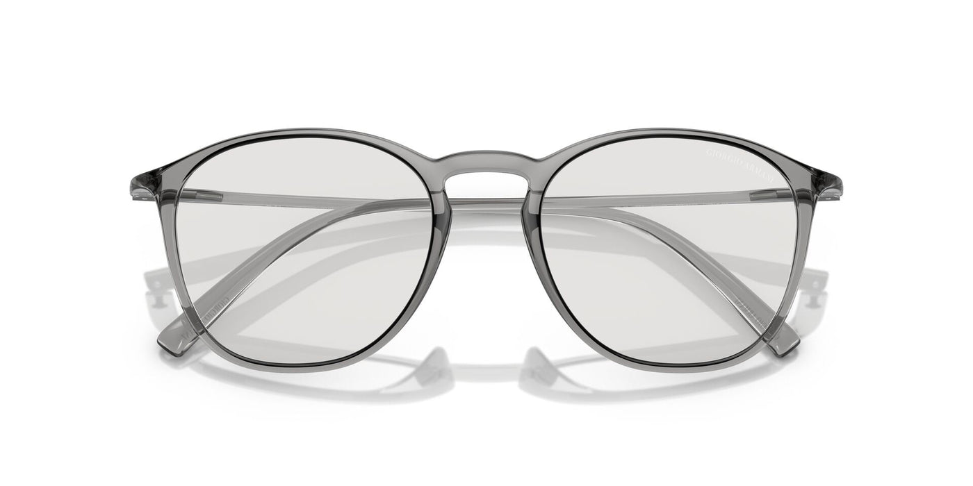 Giorgio Armani AR8186U Transparent Grey/Clear To Dark Brown Photochromic #colour_transparent-grey-clear-to-dark-brown-photochromic