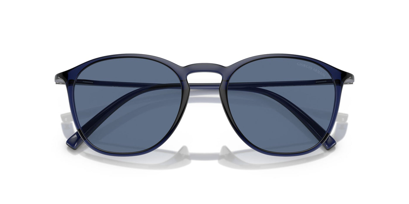 Giorgio Armani AR8186U Transparent Blue/Dark Blue #colour_transparent-blue-dark-blue