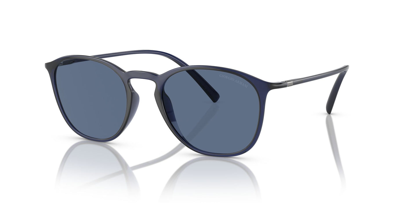 Giorgio Armani AR8186U Transparent Blue/Dark Blue #colour_transparent-blue-dark-blue