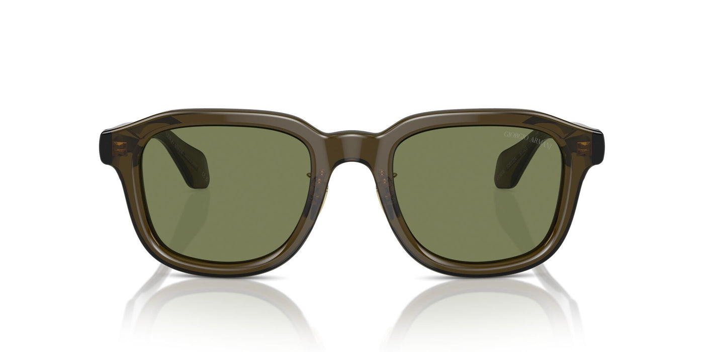 Giorgio Armani AR8206 Transparent Green/Green #colour_transparent-green-green