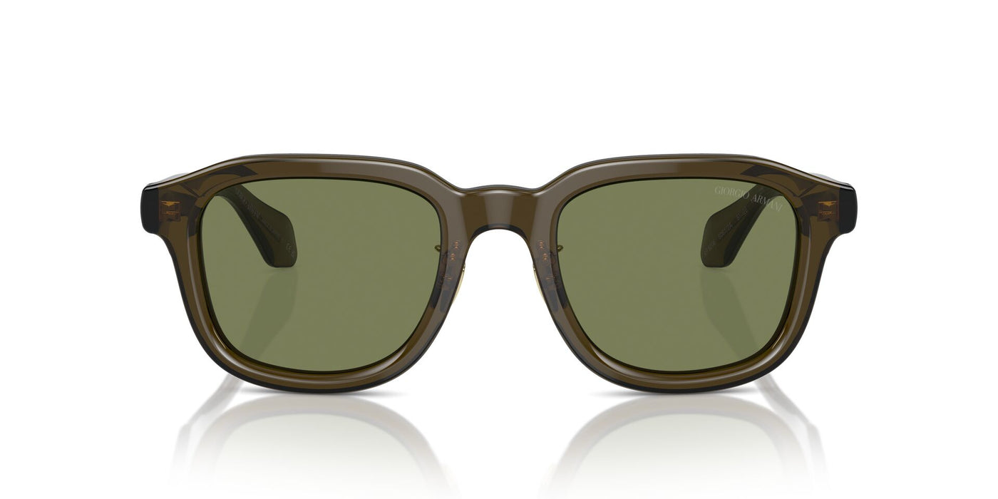 Giorgio Armani AR8206 Transparent Green/Green #colour_transparent-green-green