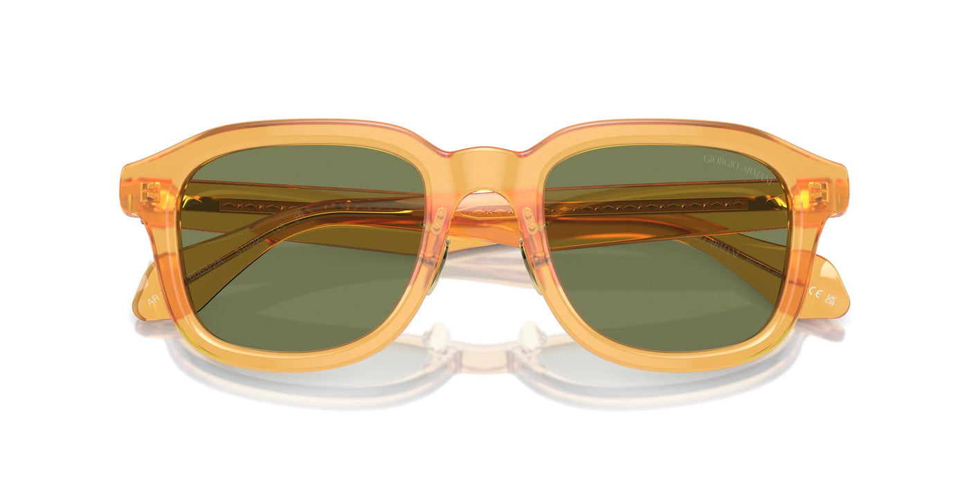 Giorgio Armani AR8206 Transparent Honey/Green #colour_transparent-honey-green