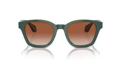 Giorgio Armani AR8207 Top Green/Olive Transparent/Brown Gradient #colour_top-green-olive-transparent-brown-gradient