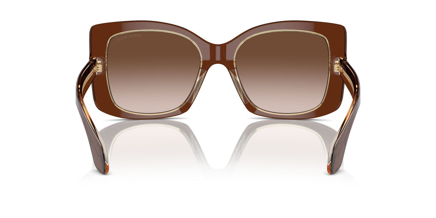 Giorgio Armani AR8208U Top Transparent Brown/Honey/Brown Gradient #colour_top-transparent-brown-honey-brown-gradient