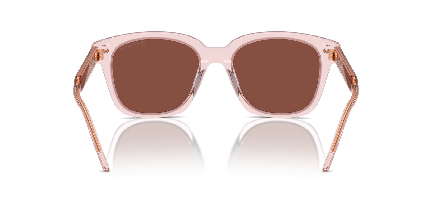 Giorgio Armani AR8210U Transparent Pink/Red #colour_transparent-pink-red