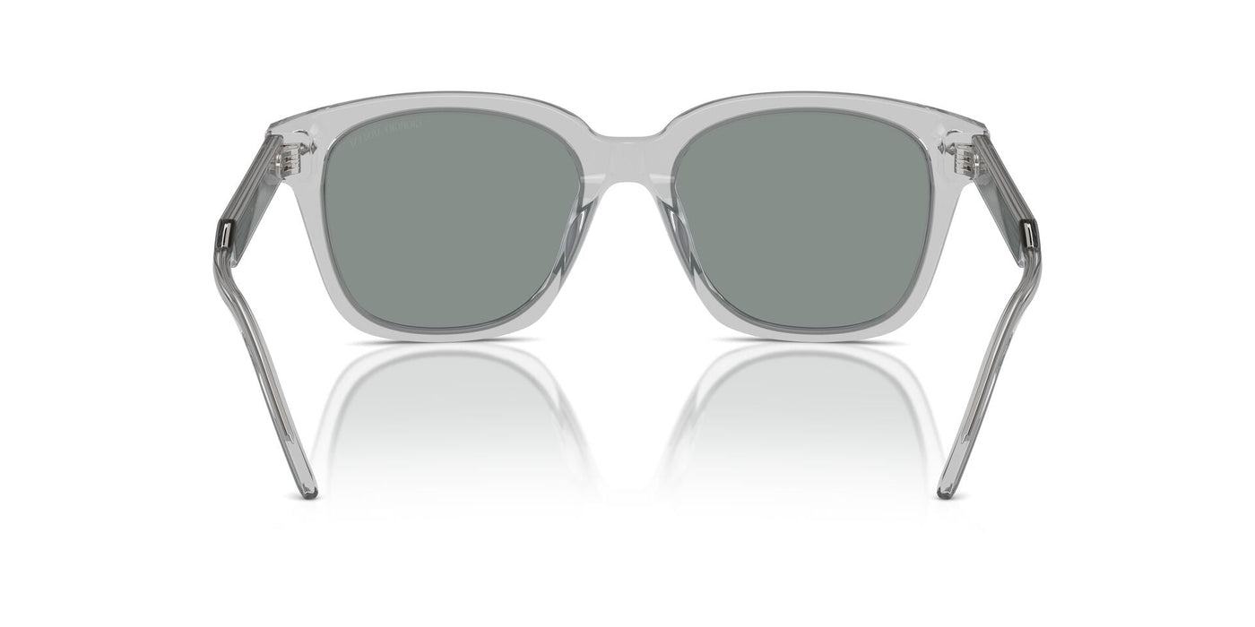 Giorgio Armani AR8210U Transparent Grey/Blue #colour_transparent-grey-blue