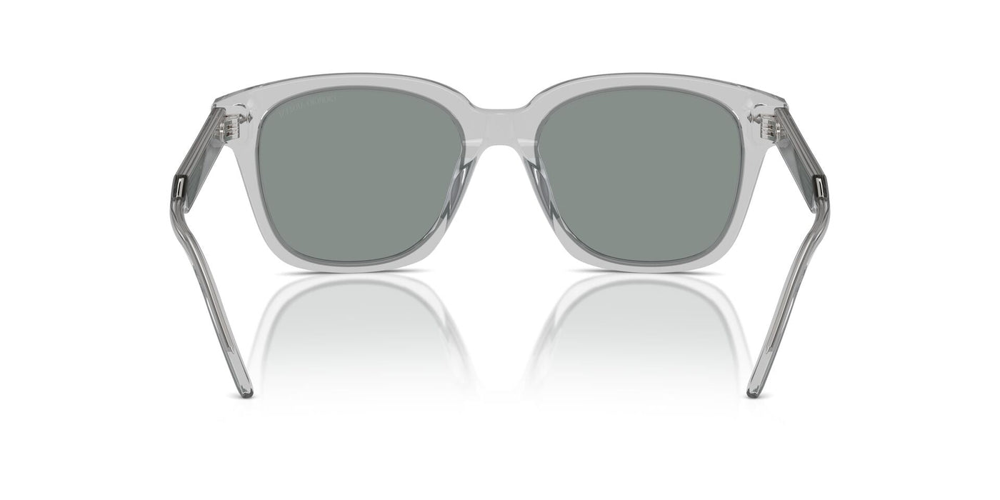 Giorgio Armani AR8210U Transparent Grey/Blue #colour_transparent-grey-blue