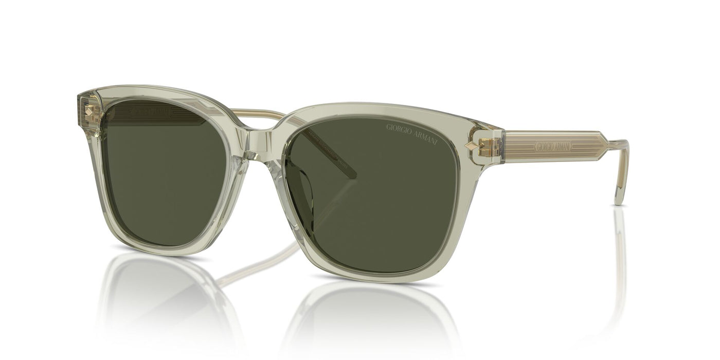 Giorgio Armani AR8210U Transparent Green/Green #colour_transparent-green-green