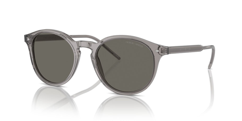 Giorgio Armani AR8211 Transparent Grey/Grey #colour_transparent-grey-grey