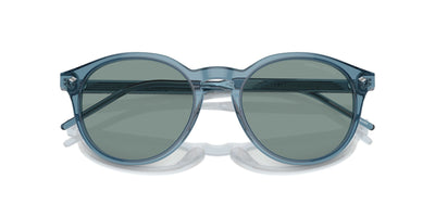 Giorgio Armani AR8211 Transparent Blue/Grey Vintage Blue #colour_transparent-blue-grey-vintage-blue