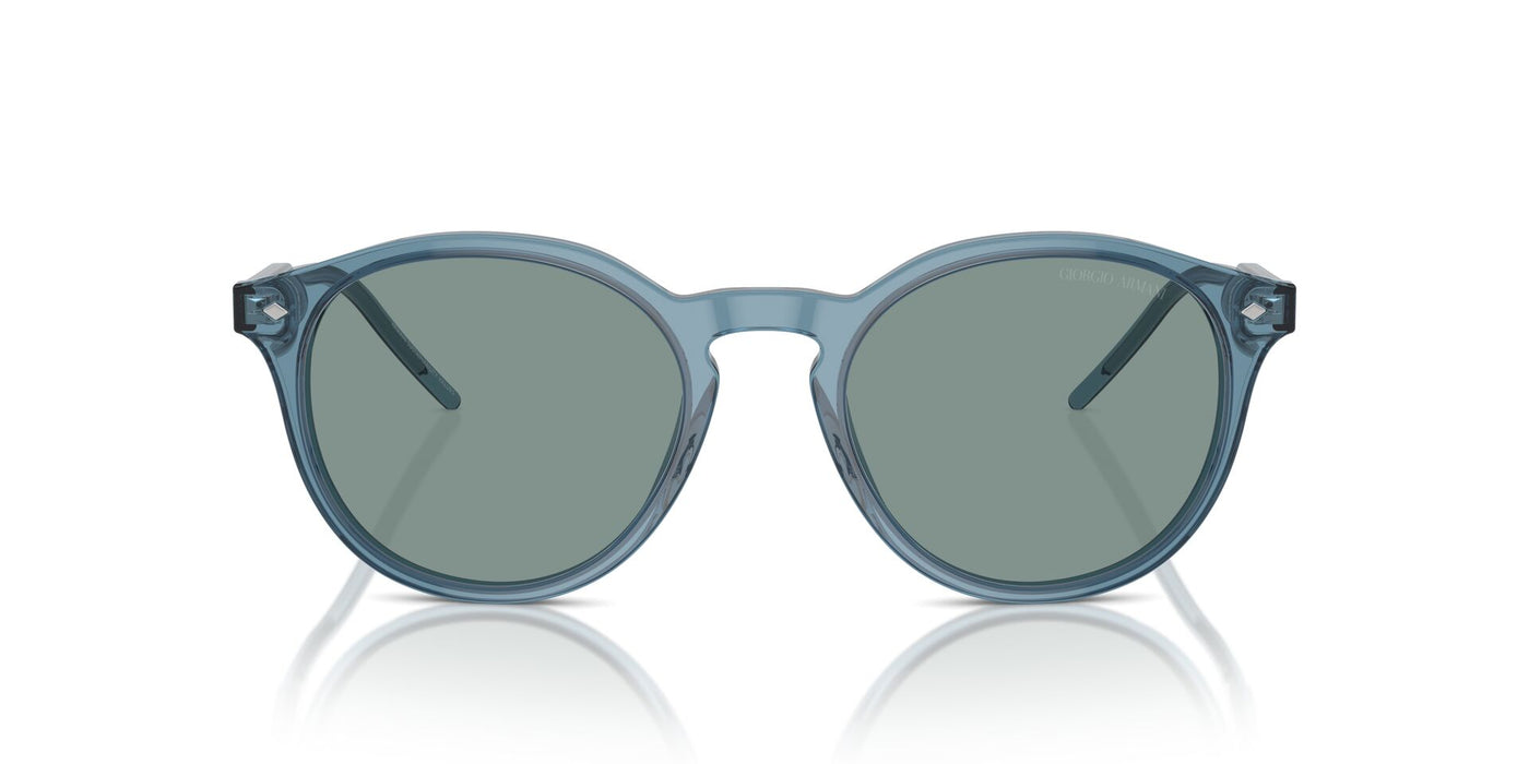 Giorgio Armani AR8211 Transparent Blue/Grey Vintage Blue #colour_transparent-blue-grey-vintage-blue