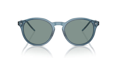 Giorgio Armani AR8211 Transparent Blue/Grey Vintage Blue #colour_transparent-blue-grey-vintage-blue