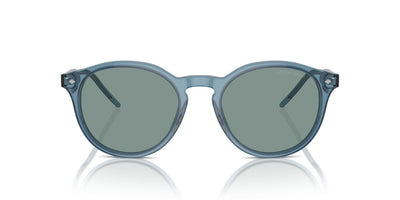 Giorgio Armani AR8211 Transparent Blue/Grey Vintage Blue #colour_transparent-blue-grey-vintage-blue