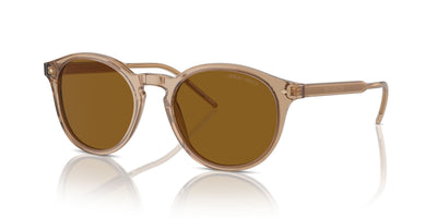 Giorgio Armani AR8211 Transparent Brown/Brown #colour_transparent-brown-brown