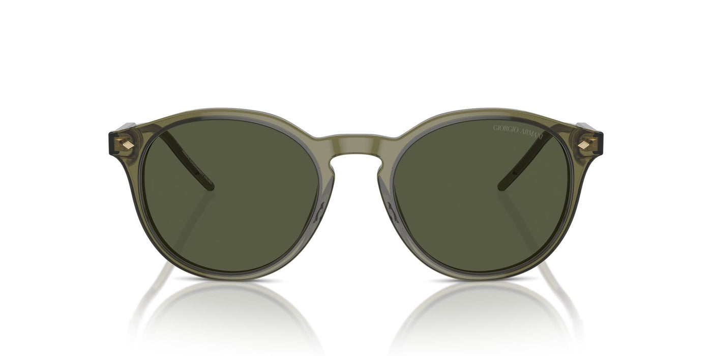 Giorgio Armani AR8211 Transparent Green/Green #colour_transparent-green-green
