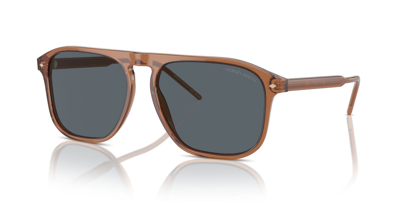 Giorgio Armani AR8212 Transparent Brown/Blue #colour_transparent-brown-blue