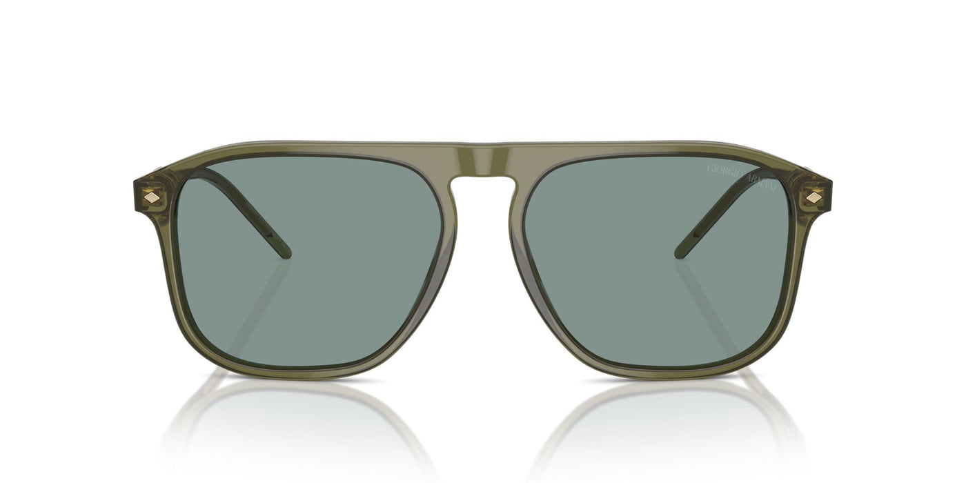 Giorgio Armani AR8212 Transparent Green/Grey #colour_transparent-green-grey