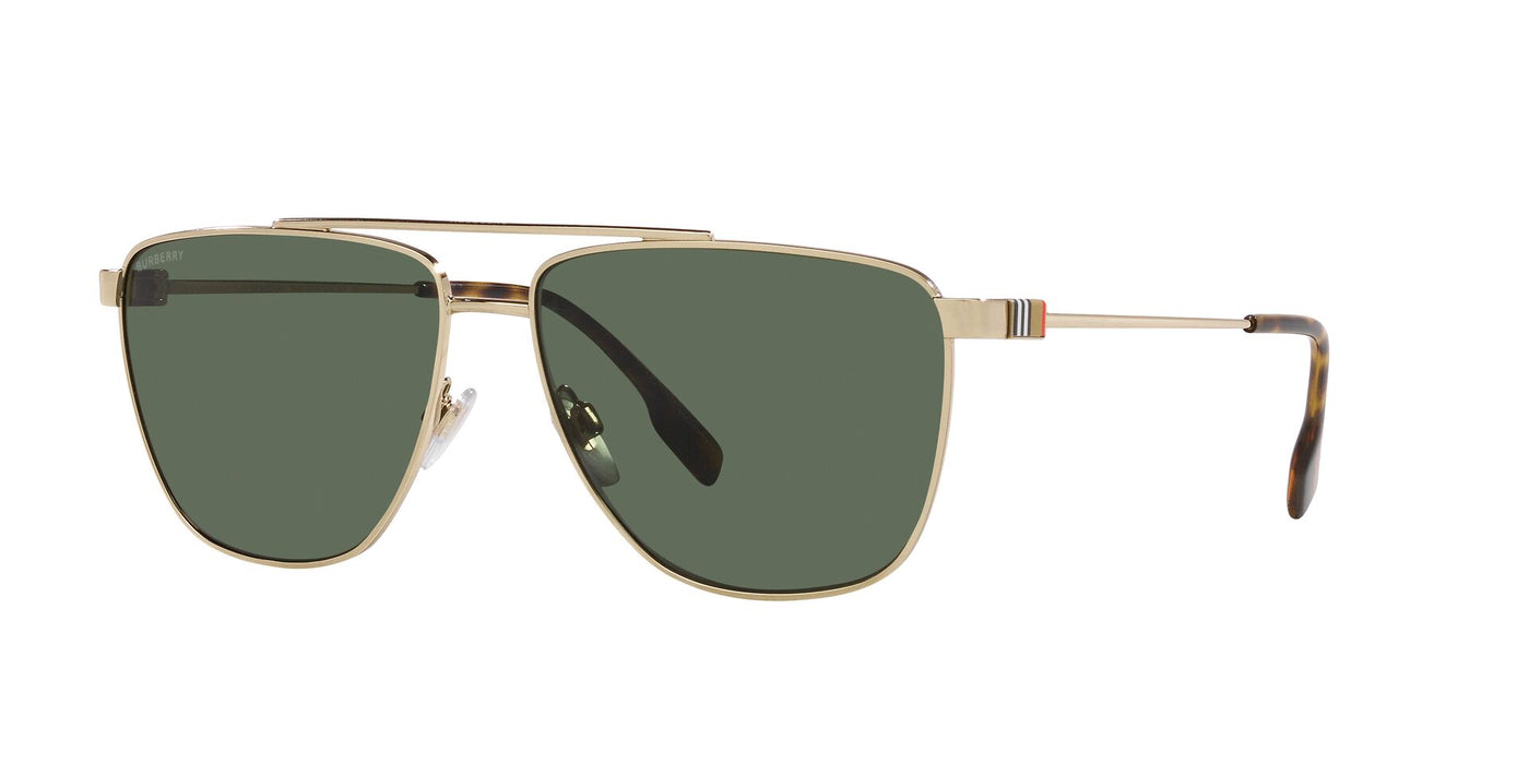 Burberry Blaine BE3141 Light Gold/Dark Green #colour_light-gold-dark-green