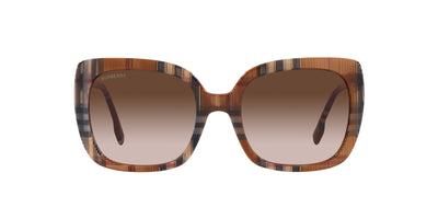Burberry Caroll BE4323 Brown Check/Brown Gradient #colour_brown-check-brown-gradient