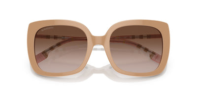Burberry Caroll BE4323 Beige/Brown Gradient #colour_beige-brown-gradient