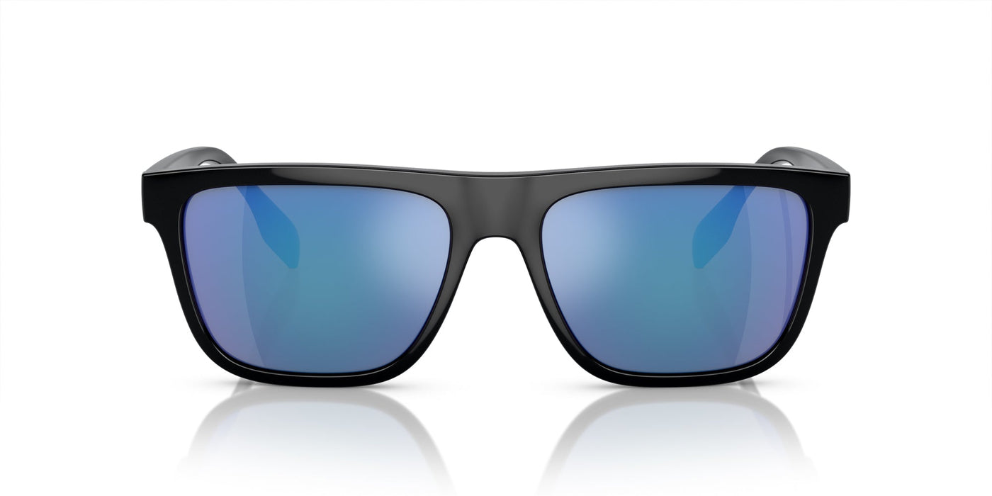 Burberry BE4402U Black/Light Green Blue Mirror #colour_black-light-green-blue-mirror