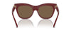 Burberry BE4418 Bordeaux/Dark Brown #colour_bordeaux-dark-brown