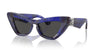 Burberry BE4421U Check Blue/Dark Grey #colour_check-blue-dark-grey