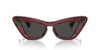 Burberry BE4421U Bordeaux/Dark Grey #colour_bordeaux-dark-grey