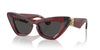 Burberry BE4421U Bordeaux/Dark Grey #colour_bordeaux-dark-grey