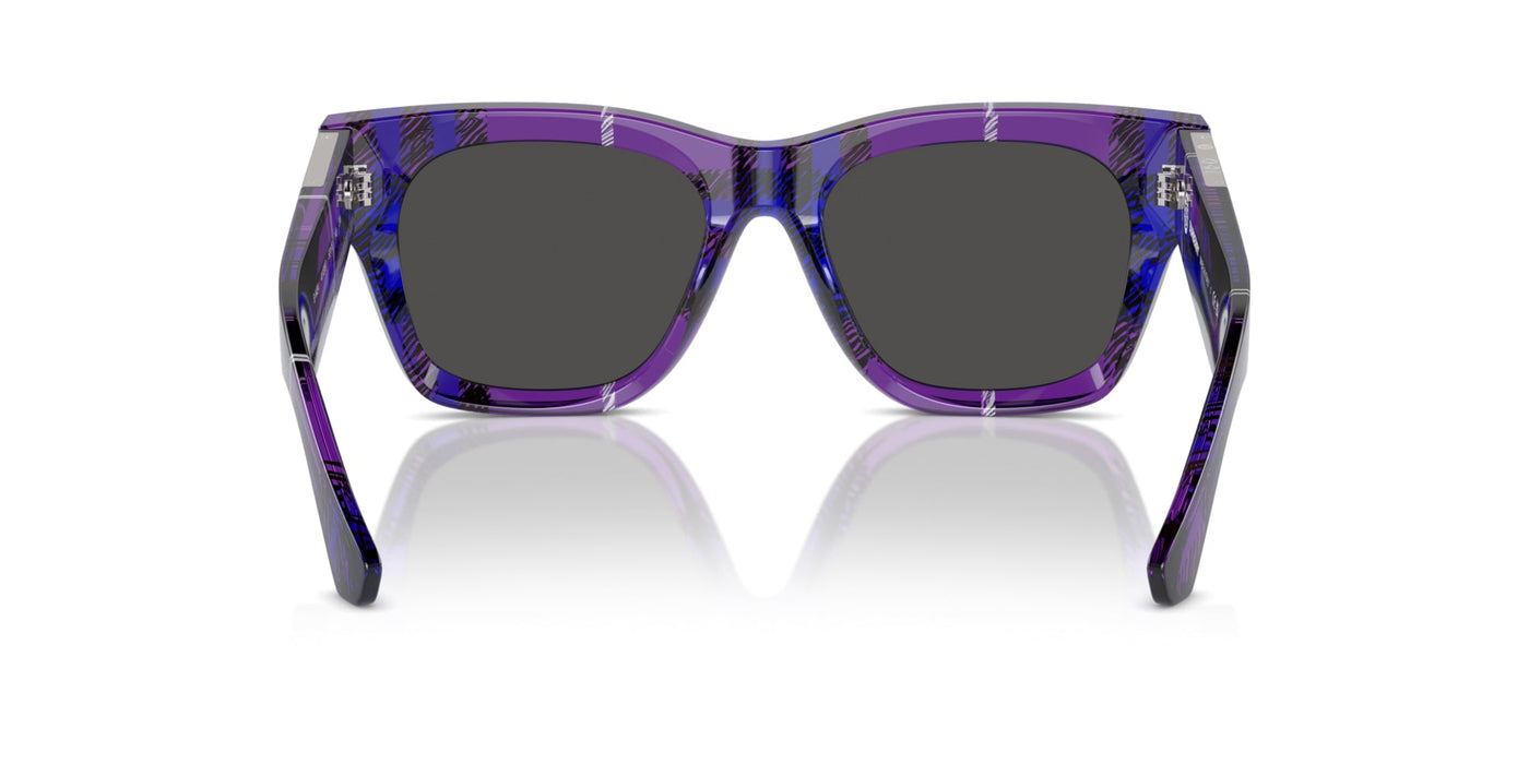 Burberry BE4424 Check Violet/Dark Grey #colour_check-violet-dark-grey