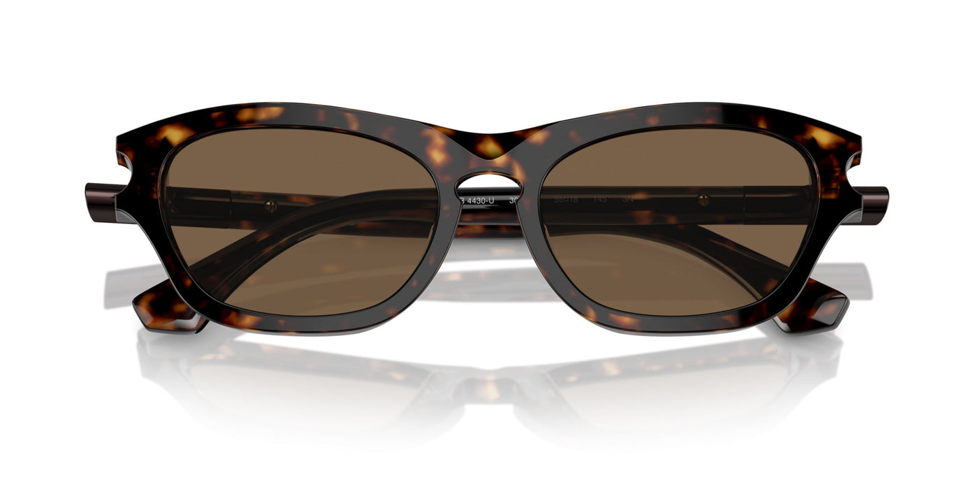 Burberry BE4430U Dark Havana/Dark Brown #colour_dark-havana-dark-brown