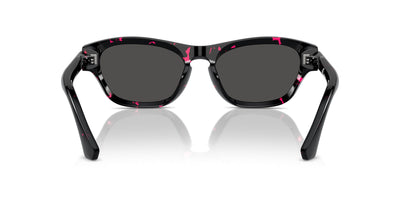 Burberry BE4430U Fuchsia Havana/Dark Grey #colour_fuchsia-havana-dark-grey