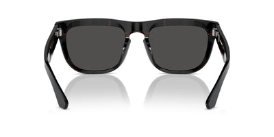 Burberry BE4431U Top Black On Vintage Check/Dark Grey #colour_top-black-on-vintage-check-dark-grey