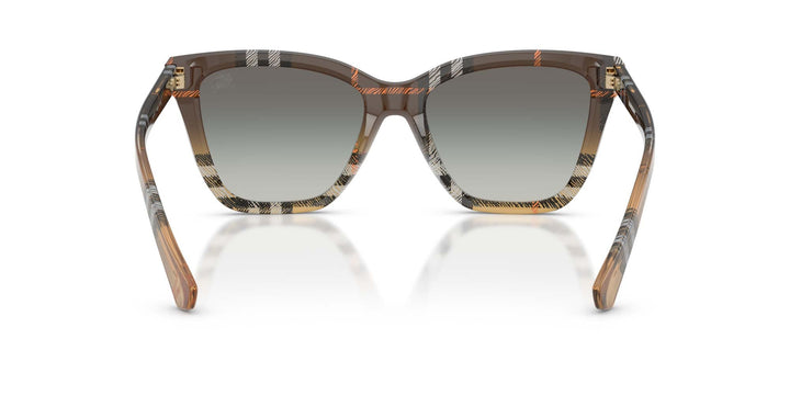 Burberry BE4270 Cat Eye oversize Sunglasses with BURBERRY LONDON Print Burberry BE 4270 BE4270 Sunglasses | Designer Glasses main image 3