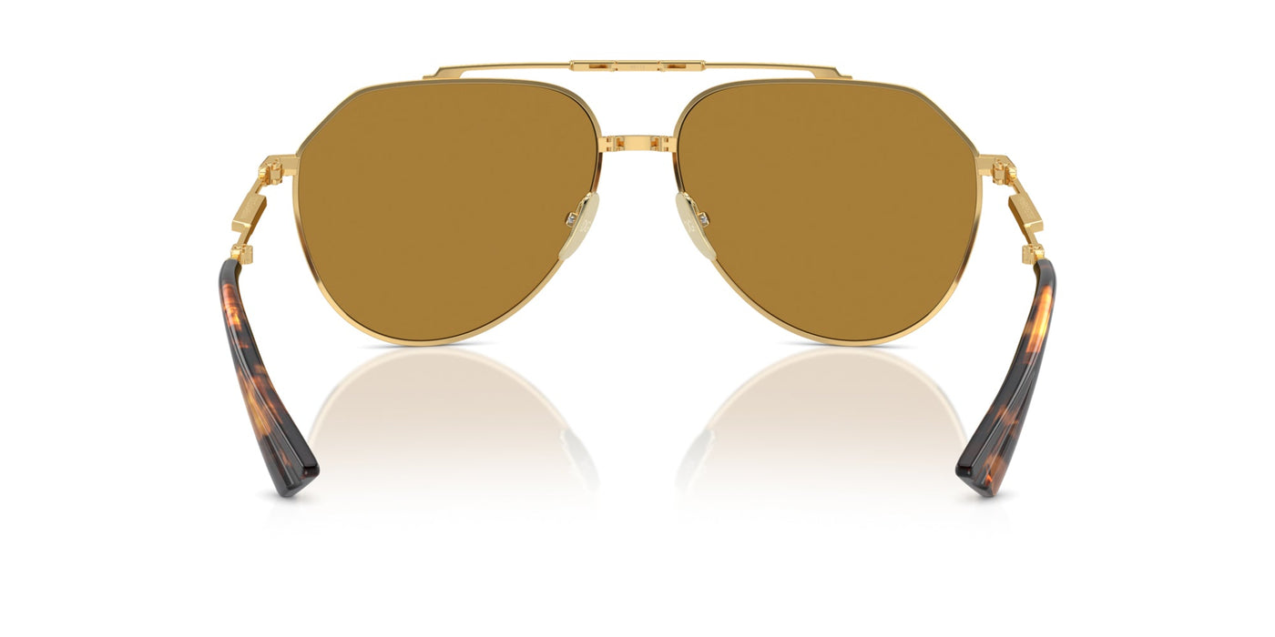 Dolce&Gabbana DG2302 Gold/Brown #colour_gold-brown