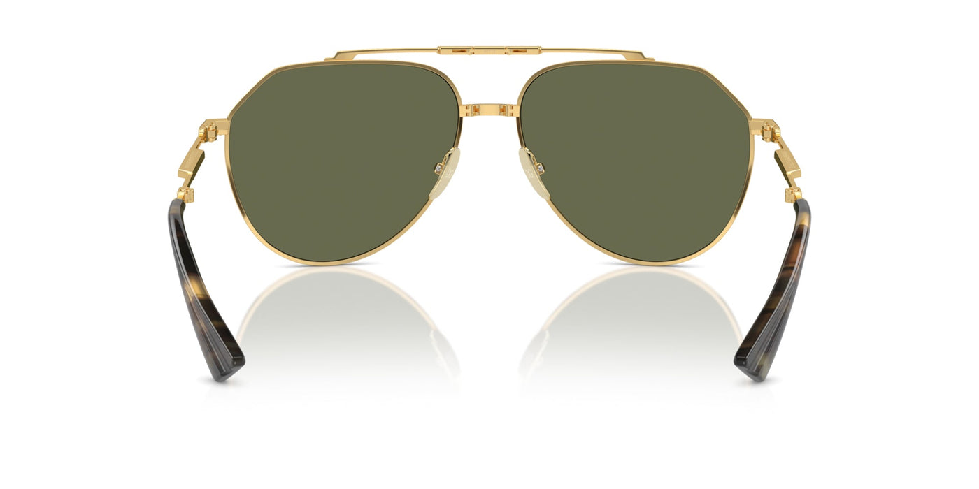 Dolce&Gabbana DG2302 Gold/Green Polarised #colour_gold-green-polarised