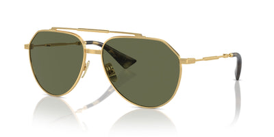 Dolce&Gabbana DG2302 Gold/Green Polarised #colour_gold-green-polarised