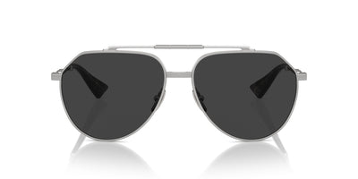 Dolce&Gabbana DG2302 Matte Silver/Black Polarised #colour_matte-silver-black-polarised