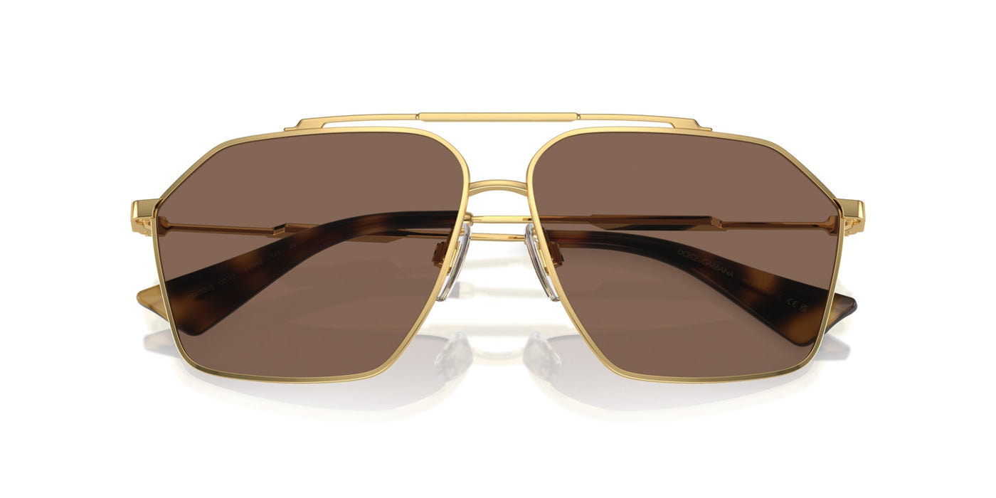 Dolce&Gabbana DG2303 Gold/Dark Brown #colour_gold-dark-brown