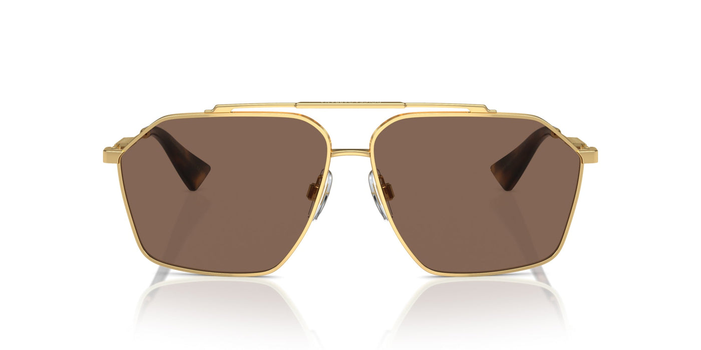 Dolce&Gabbana DG2303 Gold/Dark Brown #colour_gold-dark-brown