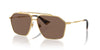 Dolce&Gabbana DG2303 Gold/Dark Brown #colour_gold-dark-brown