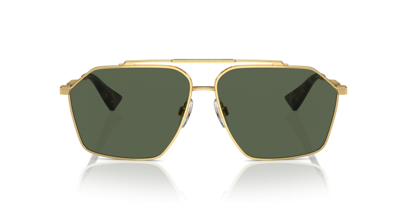 Dolce&Gabbana DG2303 Gold/Dark Green Polarised #colour_gold-dark-green-polarised